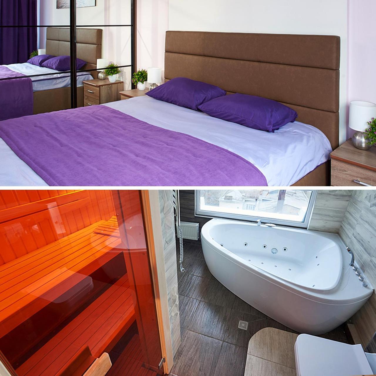 Sauna, Big Jacuzzi , Khreshchatyk Apartments Kiev Extérieur photo